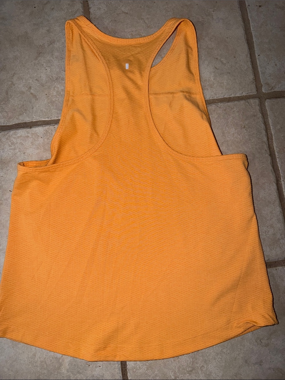NOBULL Bright Orange Racerback Tank